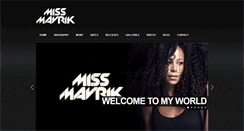 Desktop Screenshot of missmavrik.com